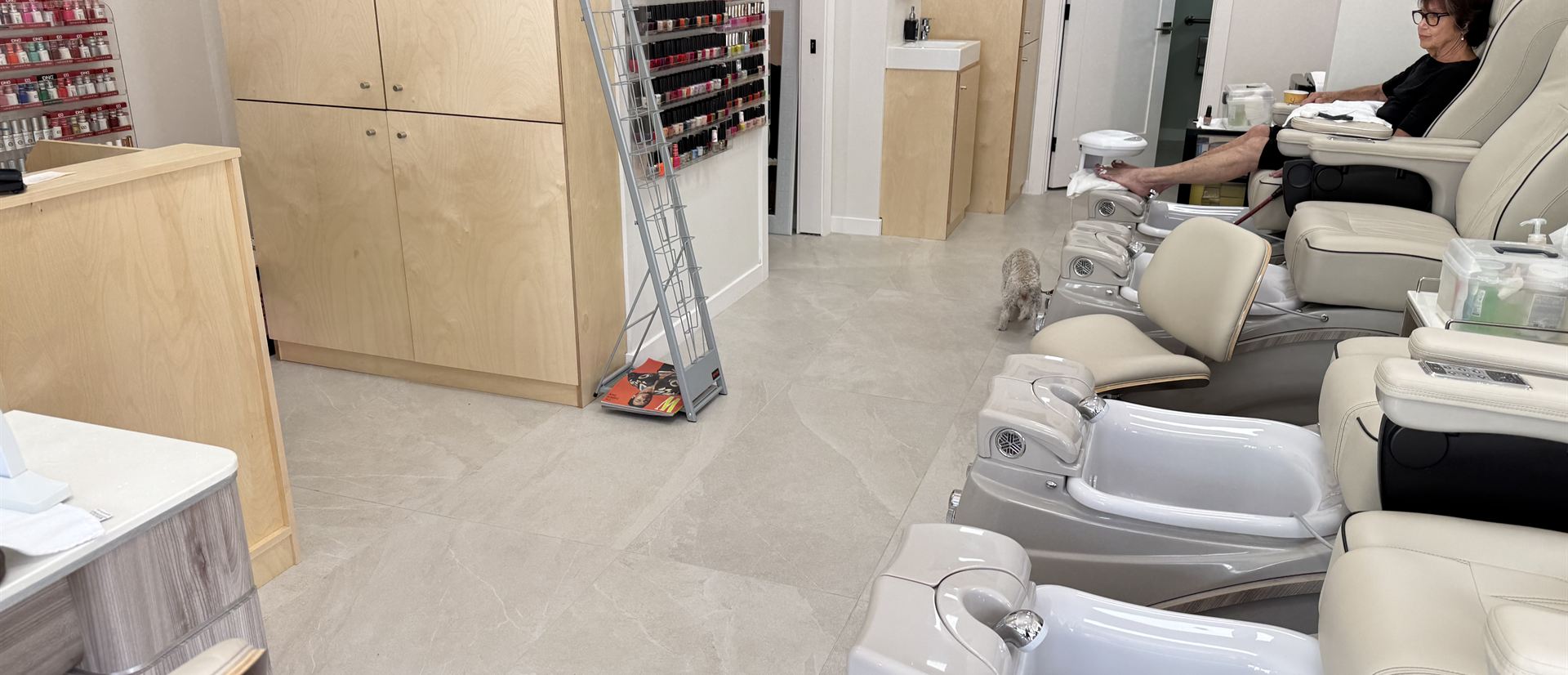 Inside Castro Nail Salon